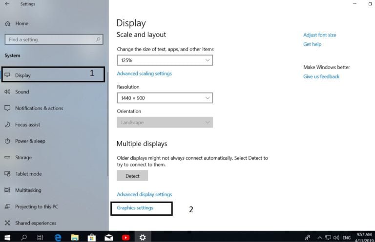 How to choose a different GPU for different applications in Windows 10