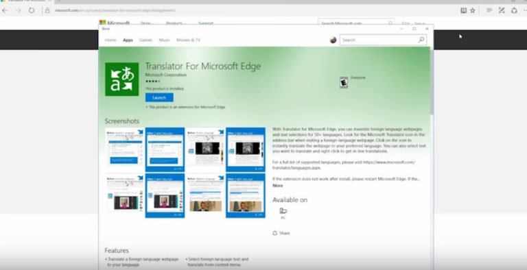 How To Add Translator To Microsoft Edge In Windows 10 4600