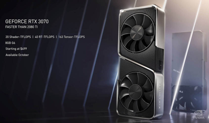 new rtx 3070 videocards
